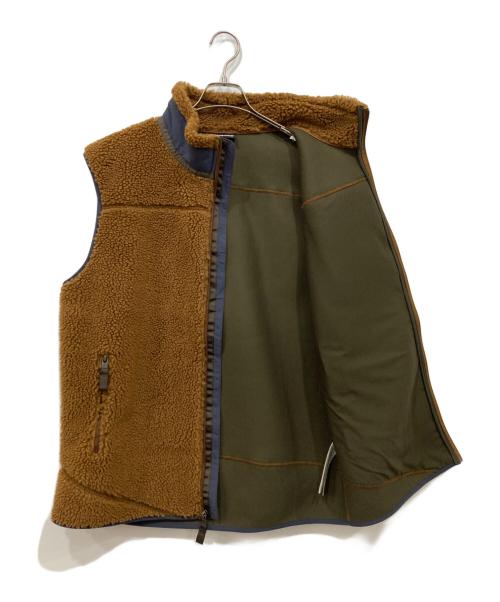 Patagonia（パタゴニア）Patagonia (パタゴニア) クラシックレトロXベスト ブラウン×グレー サイズ:XLの古着・服飾アイテム