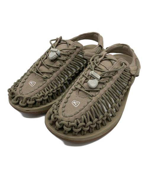KEEN（キーン）KEEN (キーン) ユニーク サンダル グレー サイズ:27の古着・服飾アイテム
