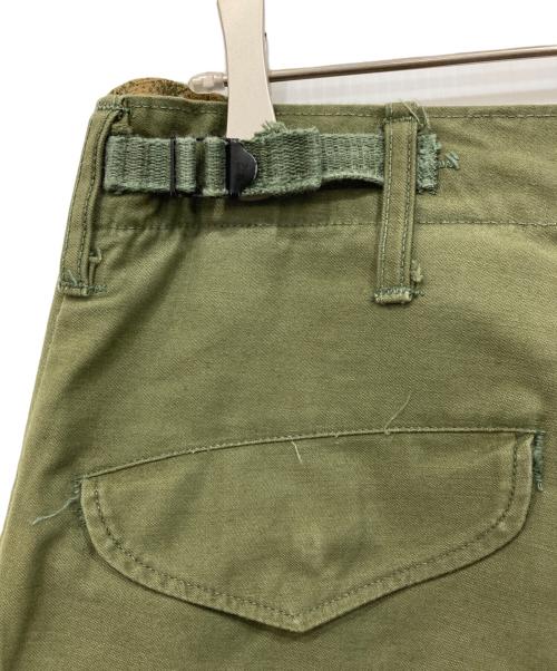 US ARMY（ユーエスアーミー）US ARMY (ユーエスアーミー) M-65 フィールドパンツ カーキ サイズ:1の古着・服飾アイテム