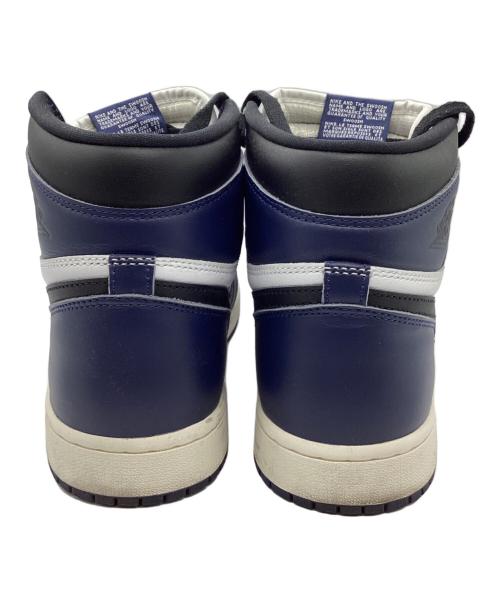 NIKE（ナイキ）NIKE (ナイキ) ハイカットスニーカー ホワイト×ネイビー サイズ:28の古着・服飾アイテム