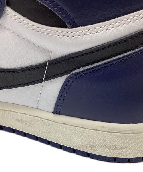 NIKE（ナイキ）NIKE (ナイキ) ハイカットスニーカー ホワイト×ネイビー サイズ:28の古着・服飾アイテム