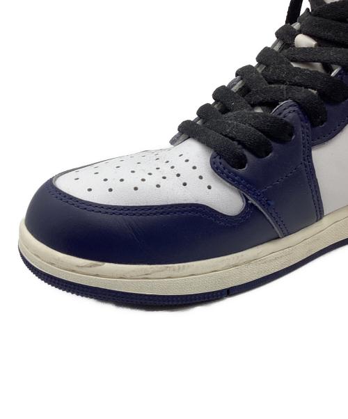 NIKE（ナイキ）NIKE (ナイキ) ハイカットスニーカー ホワイト×ネイビー サイズ:28の古着・服飾アイテム