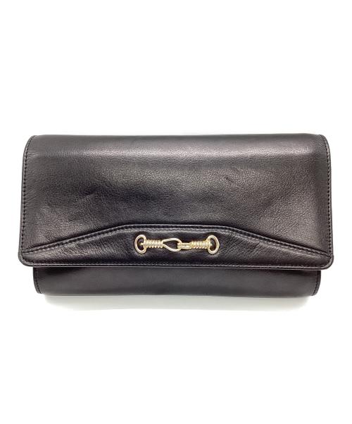 CELINE（セリーヌ）CELINE (セリーヌ) チェーンショルダーバッグ ブラックの古着・服飾アイテム