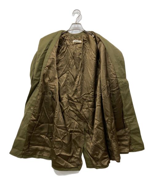 カナダ軍（カナダグン）カナダ軍 (カナダグン) ステンカラーコート カーキ サイズ:02の古着・服飾アイテム