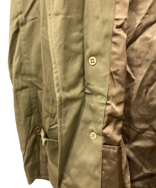 カナダ軍（カナダグン）カナダ軍 (カナダグン) ステンカラーコート カーキ サイズ:02の古着・服飾アイテム