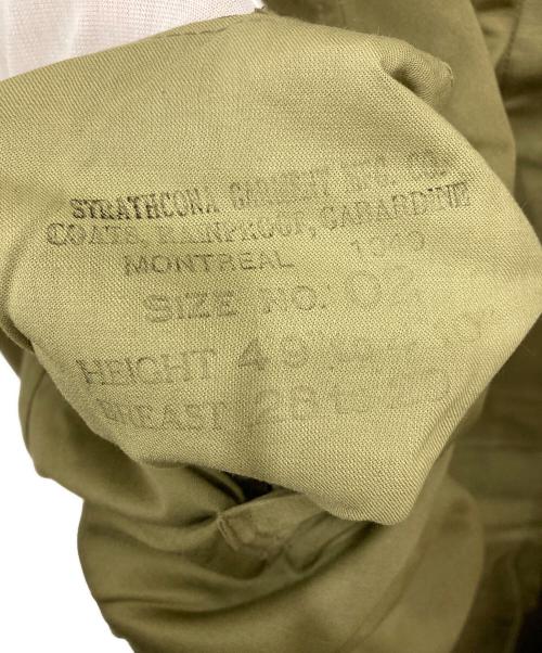 カナダ軍（カナダグン）カナダ軍 (カナダグン) ステンカラーコート カーキ サイズ:02の古着・服飾アイテム