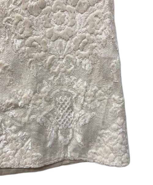 Ameri（アメリ）AMERI (アメリ) ジャガードスカート アイボリー サイズ:Sの古着・服飾アイテム