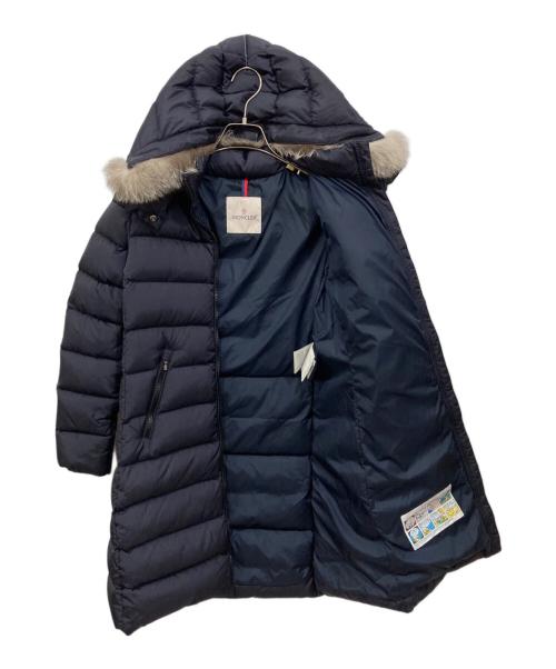 MONCLER（モンクレール）MONCLER (モンクレール) ABELLE ダウンコート ネイビー サイズ:キッズ12(152)の古着・服飾アイテム