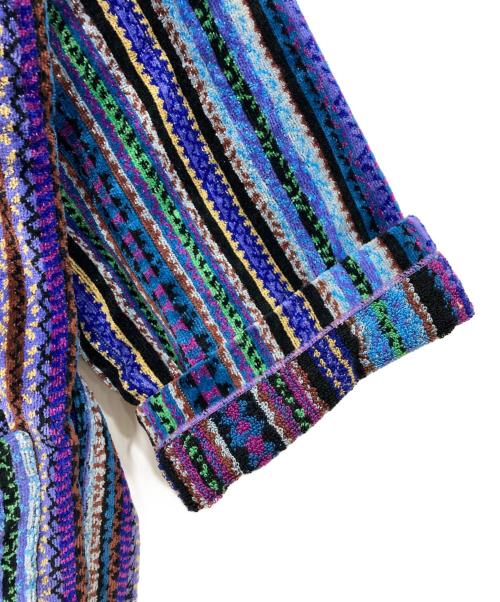 missoni（ミッソーニ）missoni (ミッソーニ) バスローブ パープル サイズ:L 未使用品の古着・服飾アイテム