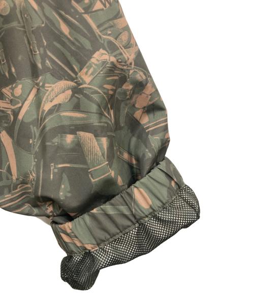HUNTING WORLD（ハンティングワールド）HUNTING WORLD (ハンティングワールド) 総柄コーチジャケット カーキ サイズ:XLの古着・服飾アイテム