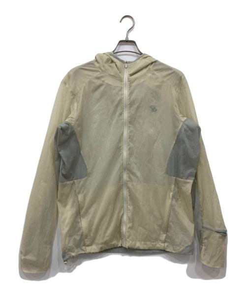 san san gear（サンサンギア）san san gear (サンサンギア) メッシュジップパーカー アイボリー サイズ:2の古着・服飾アイテム