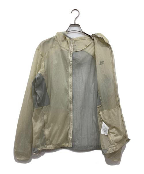 san san gear（サンサンギア）san san gear (サンサンギア) メッシュジップパーカー アイボリー サイズ:2の古着・服飾アイテム