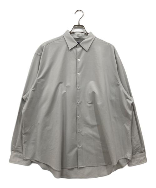 KANEMASA PHIL.（カネマサフィル）KANEMASA PHIL. (カネマサフィル) オックスドレスシャツ グレー サイズ:Lの古着・服飾アイテム