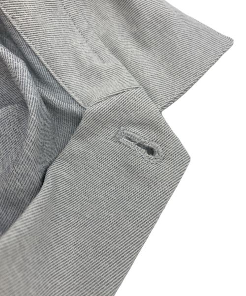 teatora（テアトラ）teatora (テアトラ) CARTRIDGE SHIRT GC グレー サイズ:表記なしの古着・服飾アイテム