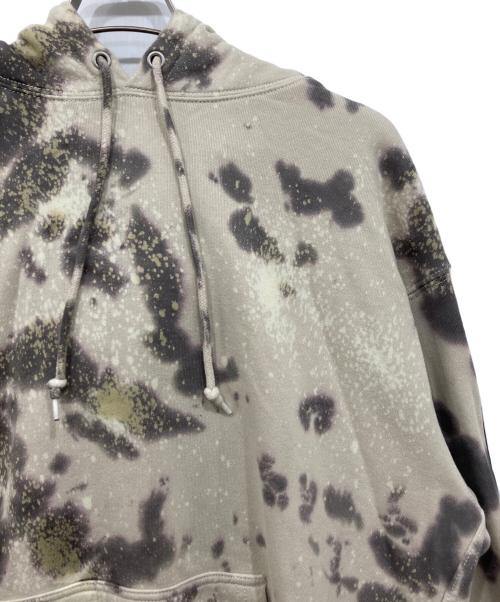 BLANKMAG（ブランクマグ）BLANKMAG (ブランクマグ) BAL Elle Showering outside タイダイフーディ ベージュ サイズ:3の古着・服飾アイテム