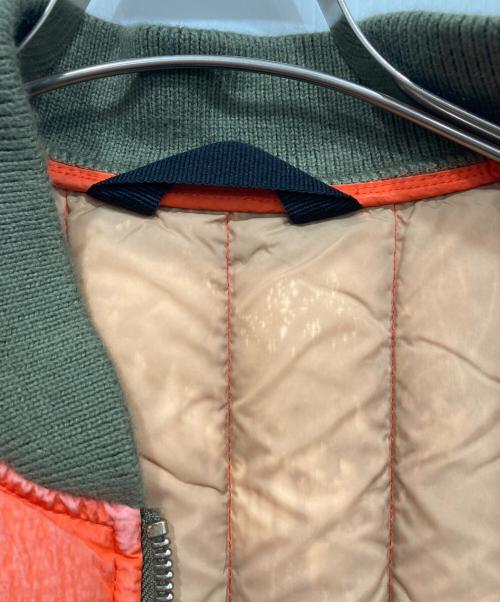 DIESEL（ディーゼル）DIESEL (ディーゼル) ダウンベスト オレンジ サイズ:L 未使用品の古着・服飾アイテム