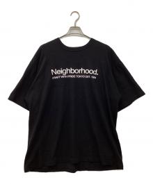 NEIGHBORHOOD（ネイバーフッド）の古着「プリントTシャツ」｜ブラック