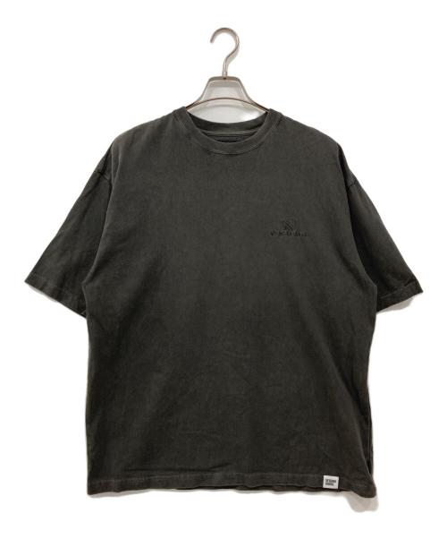 NEIGHBORHOOD（ネイバーフッド）NEIGHBORHOOD (ネイバーフッド) ピグメントダイ クルーネックTシャツ グレー サイズ:Lの古着・服飾アイテム