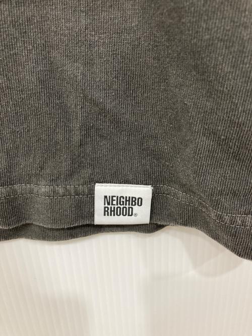 NEIGHBORHOOD（ネイバーフッド）NEIGHBORHOOD (ネイバーフッド) ピグメントダイ クルーネックTシャツ グレー サイズ:Lの古着・服飾アイテム