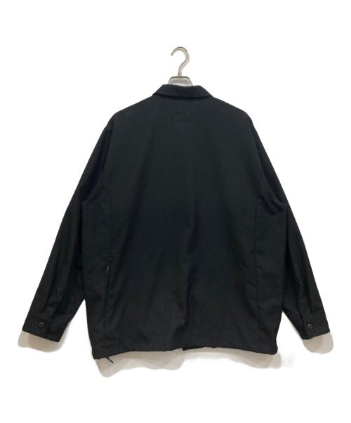 Snow peak（スノーピーク）Snow peak (スノーピーク) ウールシャツ ブラック サイズ:XLの古着・服飾アイテム