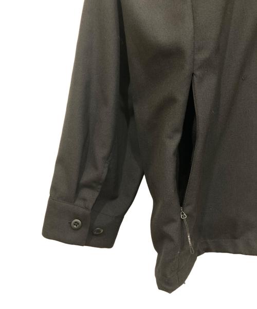 Snow peak（スノーピーク）Snow peak (スノーピーク) ウールシャツ ブラック サイズ:XLの古着・服飾アイテム