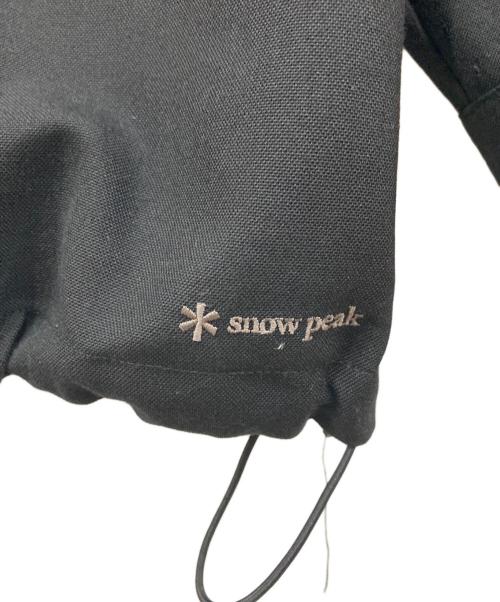 Snow peak（スノーピーク）Snow peak (スノーピーク) ウールシャツ ブラック サイズ:XLの古着・服飾アイテム