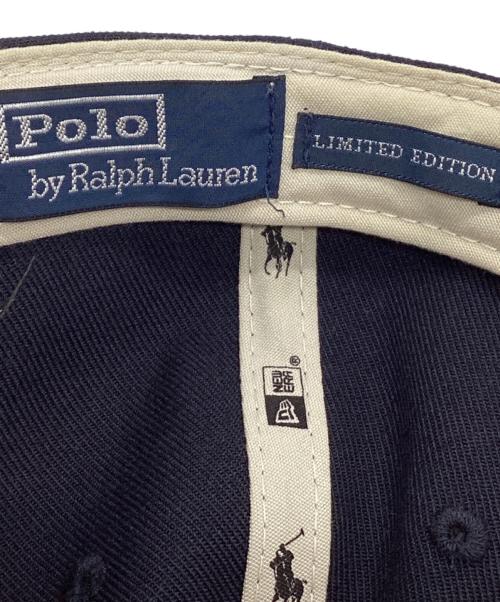 New Era（ニューエラ）New Era (ニューエラ) POLO RALPH LAUREN (ポロ・ラルフローレン) キャップ ネイビー サイズ:Mの古着・服飾アイテム