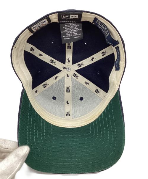 New Era（ニューエラ）New Era (ニューエラ) POLO RALPH LAUREN (ポロ・ラルフローレン) キャップ ネイビー サイズ:Mの古着・服飾アイテム