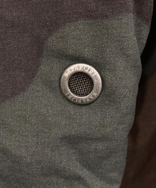 NAPAPIJRI（ナパピリ）NAPAPIJRI (ナパピリ) アノラックパーカー カーキ×ベージュ サイズ:Sの古着・服飾アイテム