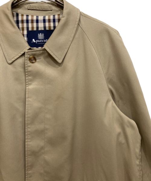 Aquascutum（アクアスキュータム）Aquascutum (アクアスキュータム) ステンカラーコート ベージュ サイズ:-の古着・服飾アイテム
