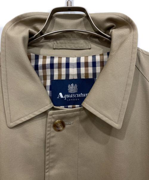 Aquascutum（アクアスキュータム）Aquascutum (アクアスキュータム) ステンカラーコート ベージュ サイズ:-の古着・服飾アイテム