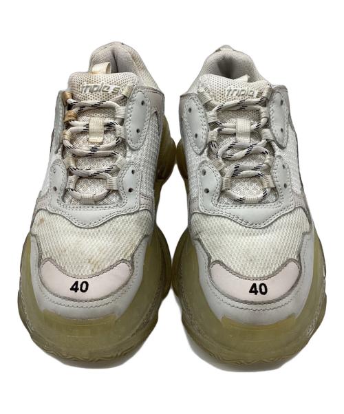 BALENCIAGA（バレンシアガ）BALENCIAGA (バレンシアガ) トリプルエス スニーカー ホワイト サイズ:26.5㎝の古着・服飾アイテム