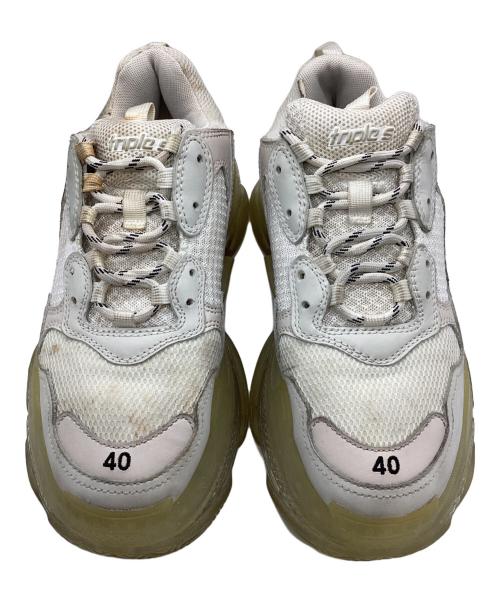 BALENCIAGA（バレンシアガ）BALENCIAGA (バレンシアガ) トリプルエス スニーカー ホワイト サイズ:26.5㎝の古着・服飾アイテム