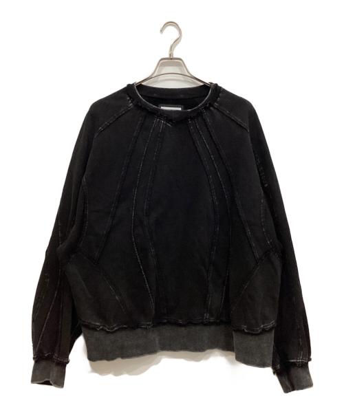 MAISON SPECIAL（メゾンスペシャル）MAISON SPECIAL (メゾンスペシャル) プライムオーバーエイリアンスウェットクルーネックプルオーバー ブラック サイズ:01の古着・服飾アイテム