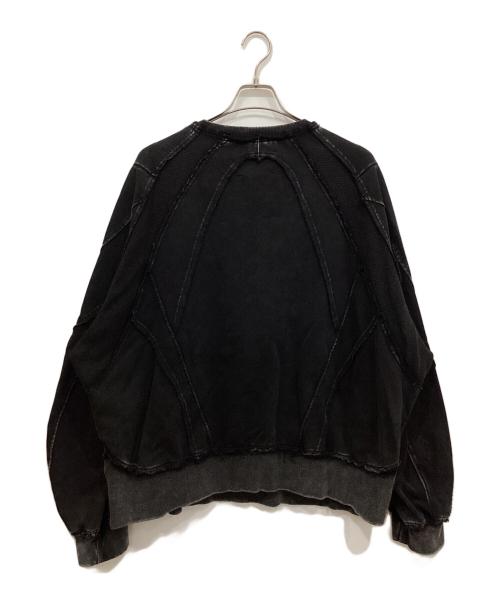 MAISON SPECIAL（メゾンスペシャル）MAISON SPECIAL (メゾンスペシャル) プライムオーバーエイリアンスウェットクルーネックプルオーバー ブラック サイズ:01の古着・服飾アイテム