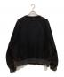 MAISON SPECIAL (メゾンスペシャル) プライムオーバーエイリアンスウェットクルーネックプルオーバー ブラック サイズ:01：9000円