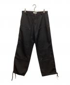 eunoiaユノイア）の古着「ダブルニーパンツ」｜ブラック