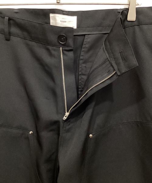 eunoia（ユノイア）eunoia (ユノイア) ダブルニーパンツ ブラック サイズ:-の古着・服飾アイテム