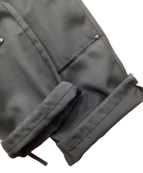 eunoia（ユノイア）eunoia (ユノイア) ダブルニーパンツ ブラック サイズ:-の古着・服飾アイテム