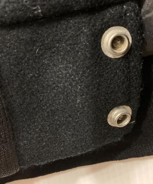 GAME（ゲーム）GAME (ゲーム) ウール切替スタジャン ブラック サイズ:Lの古着・服飾アイテム