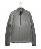 NIKE ACGナイキエーシージー）の古着「ハーフジップカットソー」｜グレー