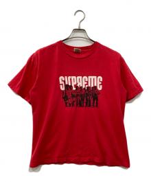 SUPREME（シュプリーム）の古着「プリントカットソー」｜レッド