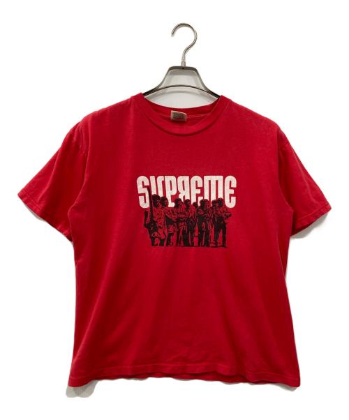 SUPREME（シュプリーム）Supreme (シュプリーム) プリントカットソー レッド サイズ:Mの古着・服飾アイテム