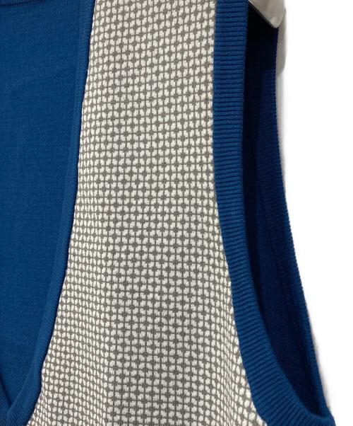 自由区（ジユウク）自由区 (ジユウク) レーヨンストレッチ ジャンパースカート ホワイト サイズ:32の古着・服飾アイテム