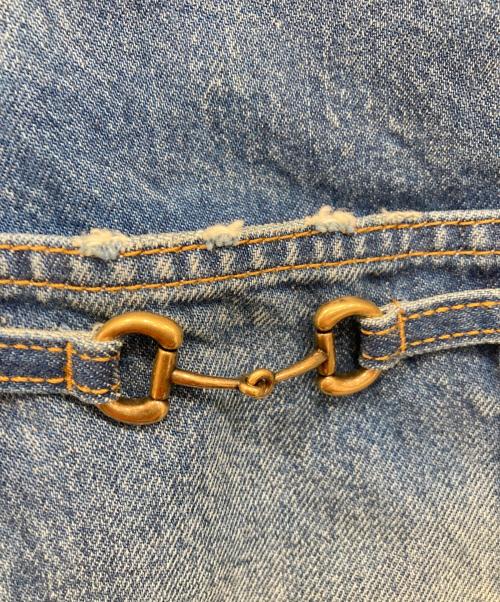GUCCI（グッチ）GUCCI (グッチ) ホースビット ポケット デニムジャケット インディゴ サイズ:46の古着・服飾アイテム