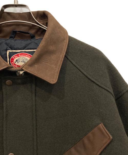 the australian outback collection（ジーオーストラリアンオートバックコレクション）the australian outback collection (ジーオーストラリアンオートバックコレクション) ウールハンティングジャケット カーキ サイズ:Mの古着・服飾アイテム