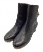 Salvatore Ferragamoサルヴァトーレ フェラガモ）の古着「ショートブーツ」｜ブラック
