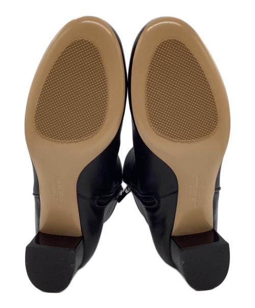 Salvatore Ferragamo（サルヴァトーレ フェラガモ）Salvatore Ferragamo (サルヴァトーレ フェラガモ) ショートブーツ ブラック サイズ:SIZE 5 1/2(23cm)の古着・服飾アイテム