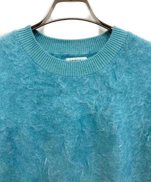 Coohem（コーヘン）Coohem (コーヘン) カシミヤシャギーニット ブルー サイズ:Mの古着・服飾アイテム