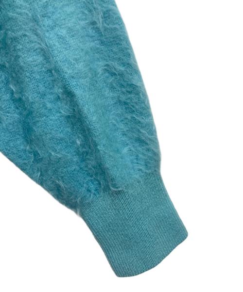 Coohem（コーヘン）Coohem (コーヘン) カシミヤシャギーニット ブルー サイズ:Mの古着・服飾アイテム